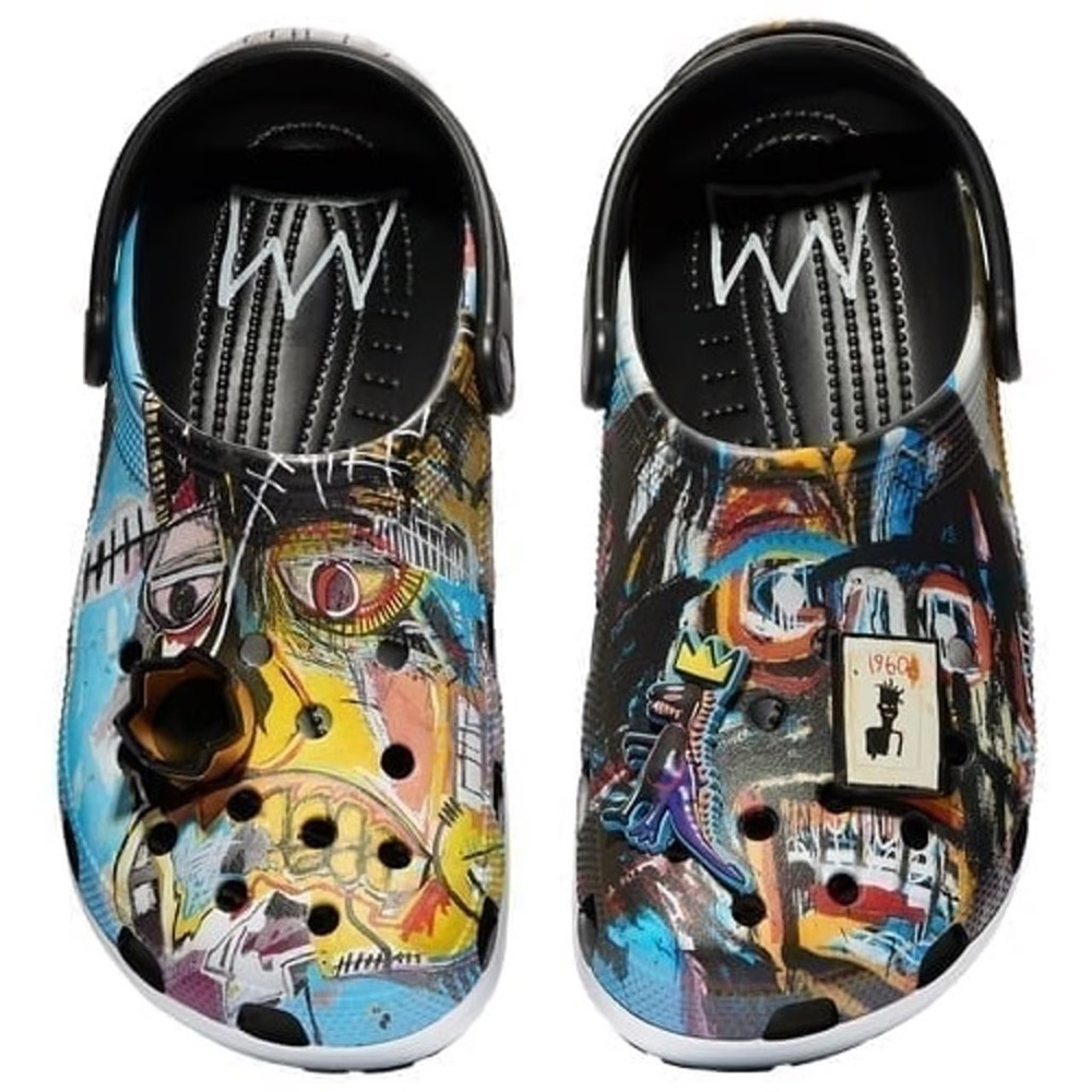 Basquiat Crocs - Never Used